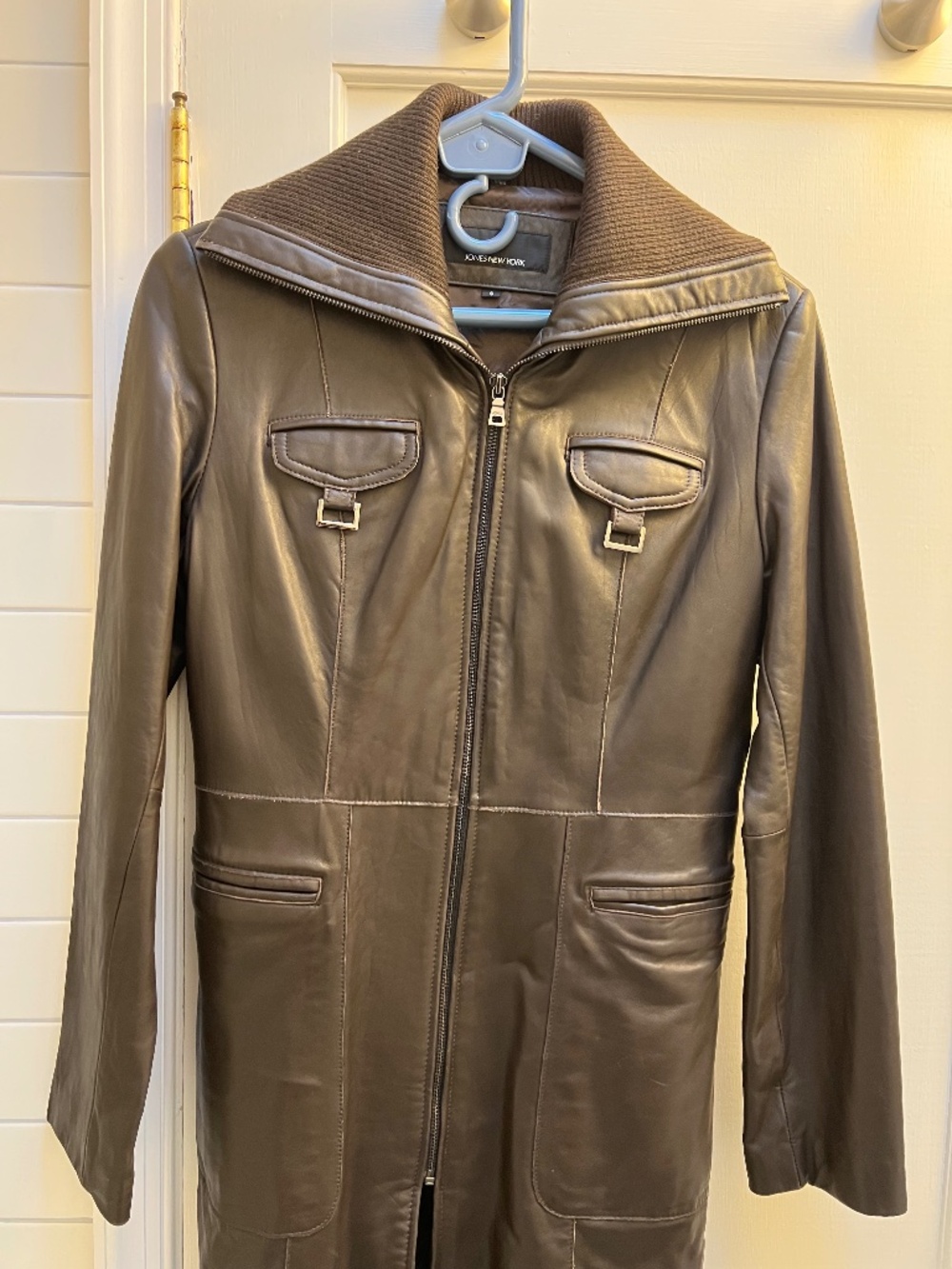 Jones New York Genuine Leather Jacket